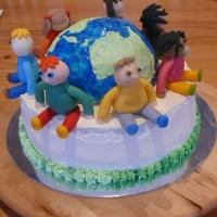 International Charity Day Cake